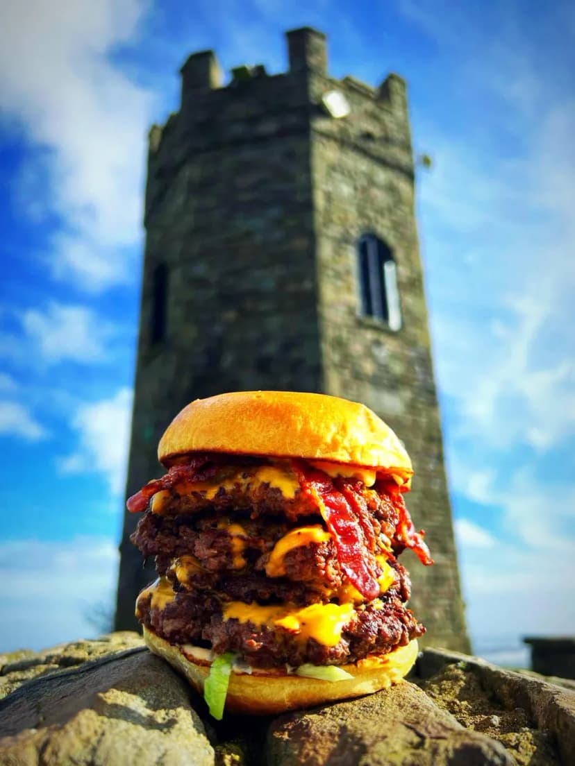 Folly Tower burger
