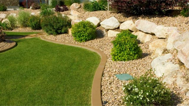 Landscaping project example